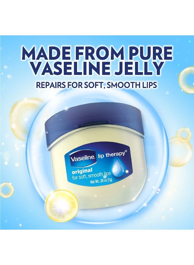 Vaseline Lip Therapy Original, .25 Oz (Pack Of 3), White - Image 3